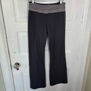 Lululemon Athletica Charcoal Flare Leggings